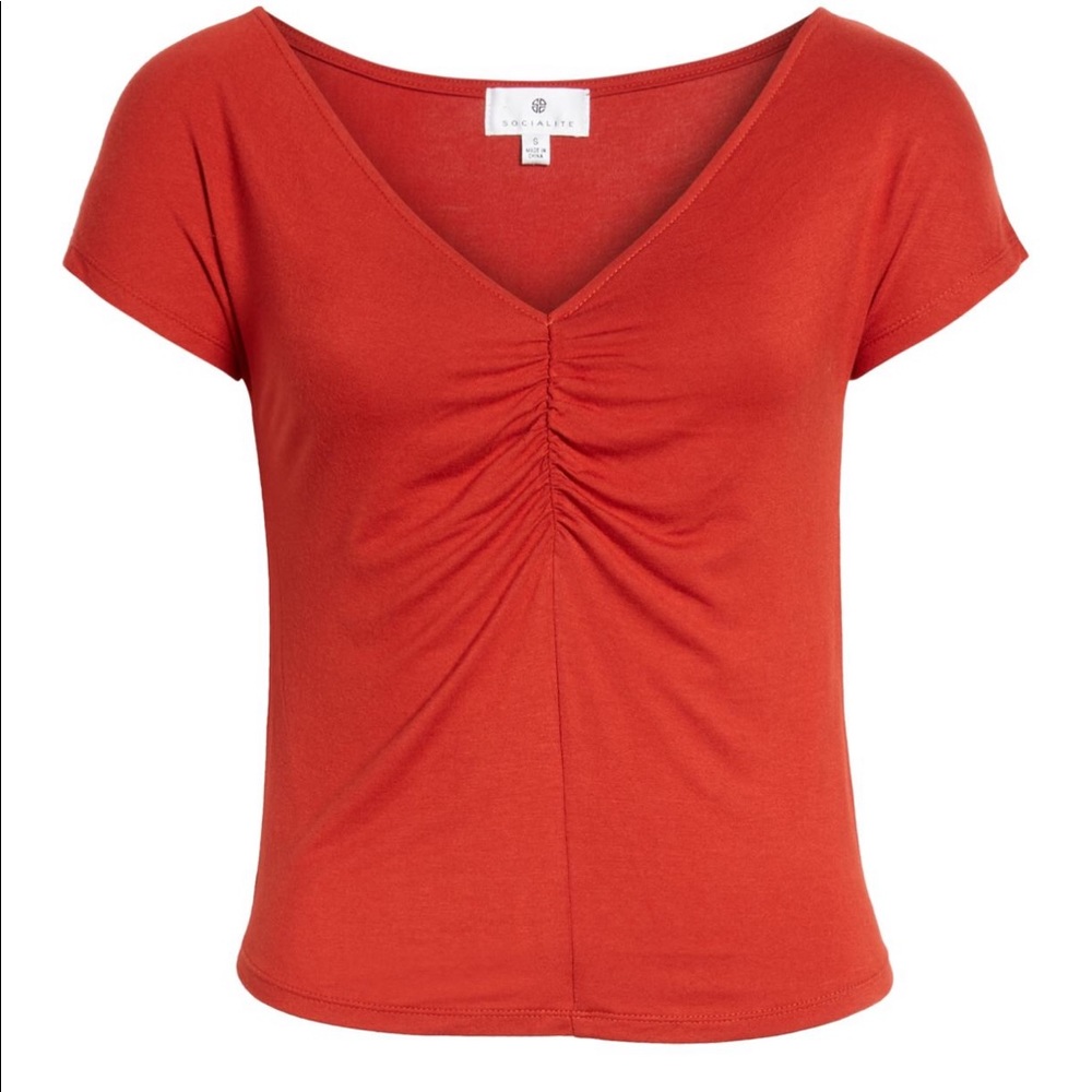 Cinched tee shirt